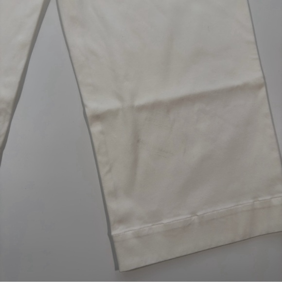 SPANX Women's White‎ Stretch Twill Cropped Wide-Leg Pants NWT Size XL - Picture 11 of 12